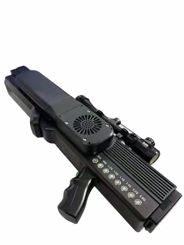  卫滨手持便携式枪型低空防御反制八通道